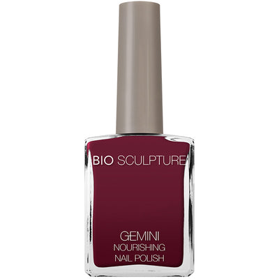 Burgundy nail polish 