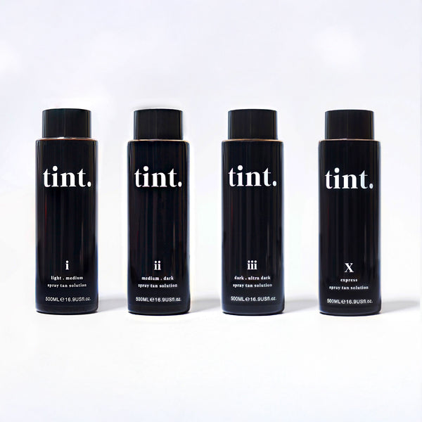 tint. spray tan solution set